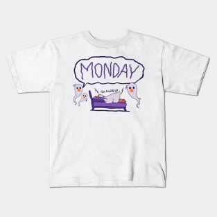 Funny monday silly goose Kids T-Shirt